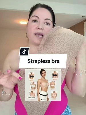 El bra que necesitaban todos esos tops que tienes guardados porque no sabes qué ponerte debajo. 😩🙌 Strapless, push-up y con tirantes removibles. #TikTokshopbacktoschool #BackToSchool #fashionfinds #straplessbra #straplesstop 