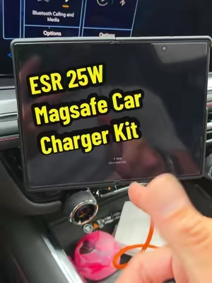 ESR 25W Mag Charger with cryo boost! #magsafecharger #carcharger #wirelesscharger #tiktokshopcreatorpicks @ESR US 