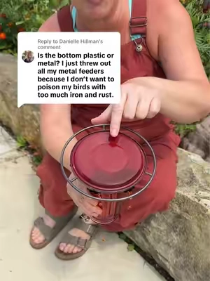 Replying to @Danielle Hillman I hope this helps. I have switched to all Kingsyard Hummingbird Feeders. I bought 5 more yesterday. I’ve never had rust.  #HummingbirdFeeder #Hummingbirds #Kingsyard #Tiktokshopcreatorpicks #TikTokshopbacktoschool 
