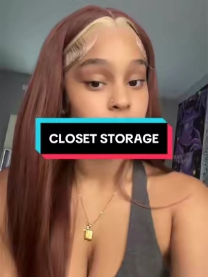 very convienent #fyp #foryou #closetstorage 
