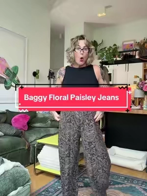 These are incredible!!! I can’t even describe how soft they feel too #paisleyjeans #softjeans #widelegjeans #tiktokshopcreatorpick #TikTokshopbacktoschool 