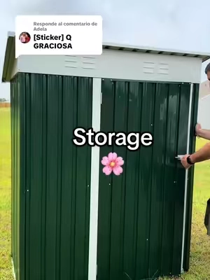 Respuesta a @Adela #outdoor #tool #tools #storage #shed 