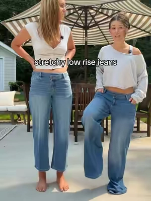tall or short girl approved 🙏✨@Halara_official  #lowrisejeans #stretchyjeans #tiktokshopcreatorpicks #TikTokshopbacktoschool #BackToSchool 