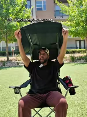 This why I don’t volunteer to watch kids 😭 #Lawnchair #canopy #outdoorchair 