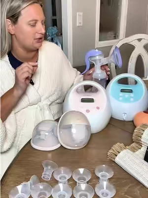 Breastfeeding moms flange sizing kit for pumping. This will change your output! #pumpingmom #breastfeeding #milkproduction #pumpingtips #firsttimemom 