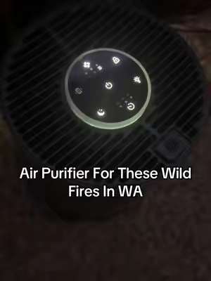 Has improved the air in our home from all these wild fires #airpurifier #clean #air #wildfire #washington 