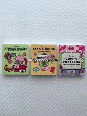 obsessed #cocowyocoloringbooks #cocowyoocoloring #minicoloringbooks 