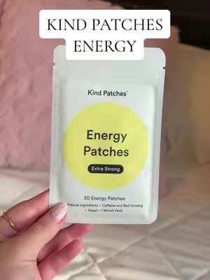 stocking up on my Kind Energy Patches while they’re on sale ⚡️💛 caffeine + B12 in a patch is too convenientttt #kindpatches #energypatches #tiktokshopfinds #energyboost #tiktokmademebuyit  