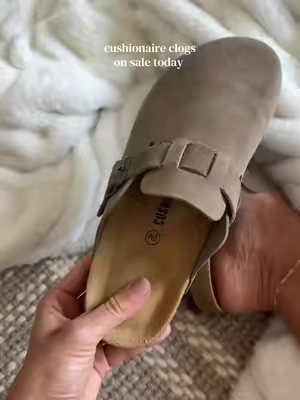 #cushionaire #clogs #clog #fallshoes #tiktokshopcreatorpicks 