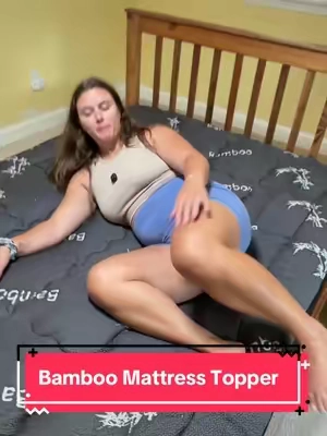 It’s all good, cuz this thing is awesome! #hotsleepersolution #mattresstopper #tiktokshopcreatorpicks #bamboomattresstopper #sleep 