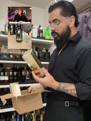 Unboxing Perfume que utiliza Leandro Montale Paris Arabians Tonka  #perfumes #perfumesmasculinos #mensfragrance #perfumereview #perfumetiktok 