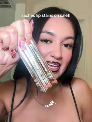 such a good deal!! #sacheu #lipstain #lipstayn #tiktokshopcreatorpicks #tiktokshopsummersale 