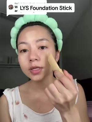 Replying to @teanaahoo I literally use this foundation stick everyday 🥰
