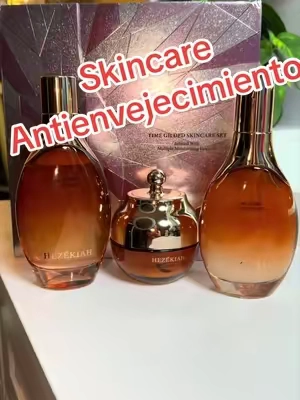 🚨Me encanta es BUENISIMO 🥰@SADOER-BEAUTY HEZEKIAH Time Gilded Radiance – Set reafirmante antienvejecimiento de 3 pasos. Está formulado para hidratar profundamente, suavizar la apariencia de líneas finas y ayudar a mejorar la firmeza y elasticidad de la piel. Es un set de hidratación y firmeza pensado como rutina completa de skincare. #tiktokshopsummersale #TikTokshopbacktoschool #summervibe #skincare #antiaging 