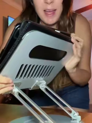 Rotating laptop stand #laptopstand #techessentials 