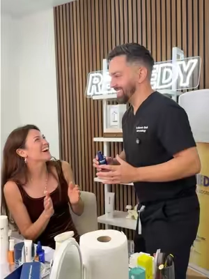 We’re live right now with @DermDoctor | Dr. Shah doing special giveaways and talking about our new Hydrating Serum🤍