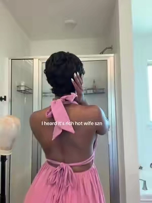 Pixie cut & sundress ☀️
