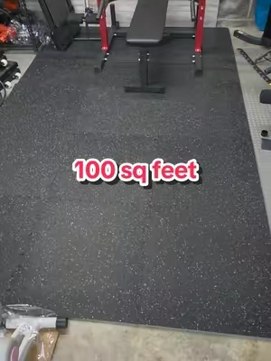Turn that bare garage, basement, or home gym floor into a serious workout space. These 1/2-inch thick interlocking mats cover up to 100 sq. ft. and combine cushioned EVA foam with a durable rubber top for a solid, finished setup. #GymFloorMats #HomeGym #VEVORSuperBrandDay #TikTokshopbacktoschool #TikTokShopCreatorPicks 
