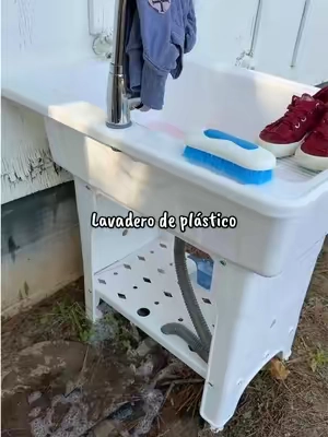Lavadero movible para lavar tenis ropa o para tus mascotas  #lavadero #laundry #laundryhack #lavaderos #sink 