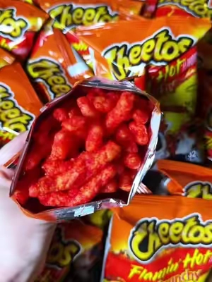64 bags and I’m still not sharing 😂🔥 #Cheetos #FlaminHotCheetos #HotCheetos #SnackPack #SpicySnacks 
