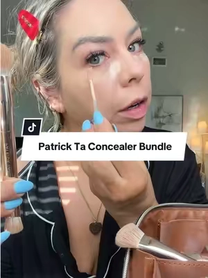 This brightening concelar is👏🏼 & the brushhhhhh!!! Shade-light neutral✨ @Patrick Ta Beauty 