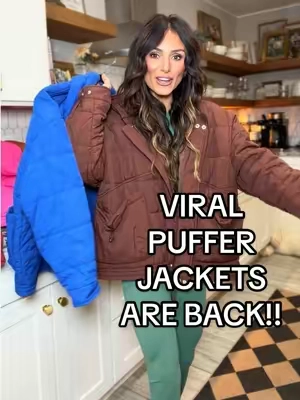 @SCUSTY the viral puffer jackets are backkkk!!! But they won’t last long! #jacket 