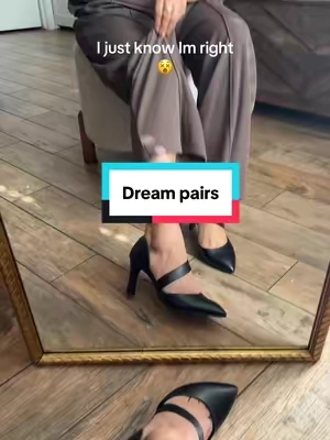 Women’s stiletto heels perfect wear only 3 inch heels or not too tall #Heeled #Stilettos #WideFeet @Dream Pairs 
