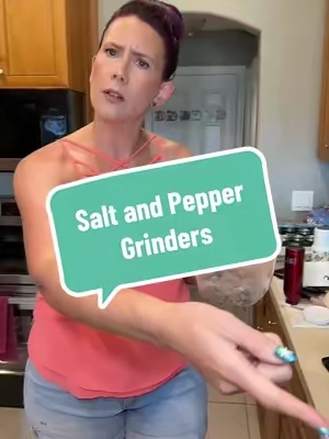 These salt and pepper grinders complete our kitchen @MiaoMils #kitchen 