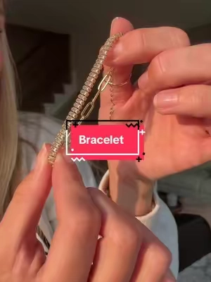@PAVOI tennis bracelet #paperclipbracelet #pavoi #tennisbracelet 
