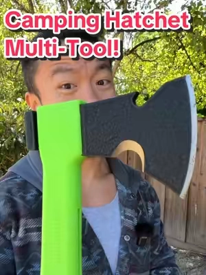 These Camping Hatchets from @Rhino USA are an Outdoor Survival kit all in one! #campinggear #survivalgear #rhinousa #Outdoors #giftsforhim