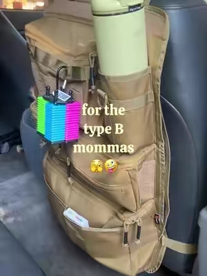 It’s a tactical organization bag, but we can definitely use it as well! #tacticalgear #tacticalbag #carorganization #organizedcar #carorganizer 