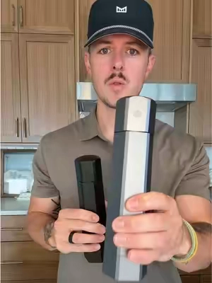The Hexclad salt and pepper grinders will change your life #hexclad #saltandpeppergrinder #cookingessentials #saltandpepper @HexClad 