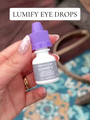 literally NOTHING else works for my red eyes. when I wake up, after my shower, I alwaysssss keep this stocked!!  #lumify #redeyes #eyeredness #eyedrops #brighteyes 