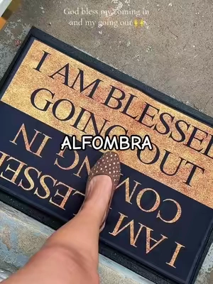 Alfombra🤍 hermoso mensaje 🙌 #christianhome #alfombra #homedecor #godbless #TikTokshopbacktoschool 