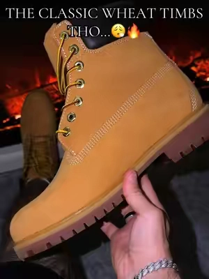 The Wheat Timbs are forever a classic 🍂🔥 That iconic rugged look that instantly makes a fall/winter fit hit different. 🥾🪵 Clean, masculine + ridiculously easy to style with denim, cargos or workwear. One of those boots that simply never goes out of style. Fast & FREE 3-day delivery 📦💨@Timberland #timberland #timberlandboots #mensfashion #mensstyle #TikTokShopFinds 