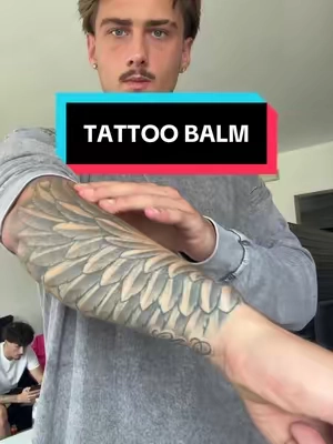 Saved my tats fr 😂  #tattoo #tattoocare 