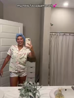 I LOVE a pajama set. 