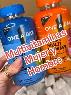 🚨‼️La bajaron aprovechen‼️ @One A Day Shop Multivitaminas en gomitas One A Day para hombre + mujer — apoyo para el bienestar diario, paquete de 340 gomitas. #tiktokshopsummersale #TikTokshopbacktoschool #summervibe #multivitamin #bienestardiario 