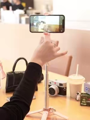 #SelfieStick The stick that captures your journey!#PhoneTripod#VlogGear#PhoneAccessories#CreatorTips 
