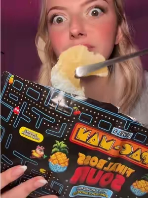 pineapple dippers🤤🍍 #finalbosssour #sour #asmr #tastetest #candy 