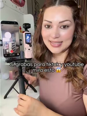 Grabas contenido con tu Osmo Pocket y tu teléfono? Este soporte te permite llevar la cámara y el celular al mismo tiempo, ideal para grabar videos, vlogs, tutoriales y contenido para redes. #contentcreator #musthave #filmingtips #tiktokshop #tiktokmademebuyit 