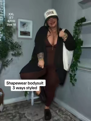 Wear it, style it, feel held in and CONFIDENT 🔥 @SHAPELLX #shapellx #shapellxnewarivals2026 #plussizefashion #shapewearbodysuit #TikTokshopbacktoschool 