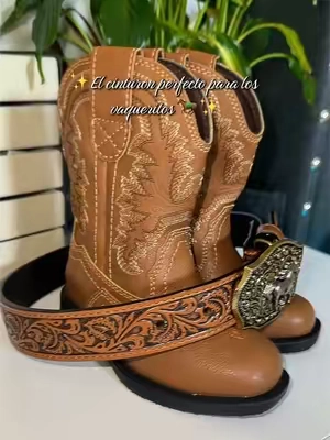 BELTROAD Kids' Western Embosse #cowboy #cow #vaquero #fashion #boymom 