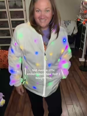 @DX EL MASK #lightup #lightupjacket #jacket #holidayfun #holidaylights 