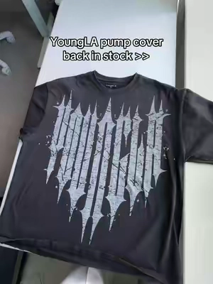 I’m wearing size large at 5’10 180lbs for reference. #youngla #revengetees 