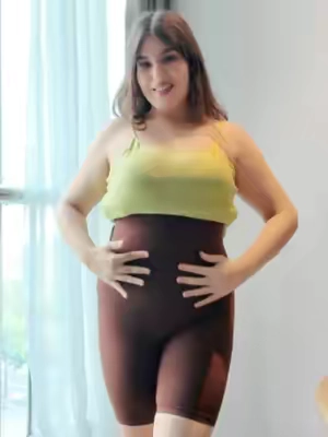 Fed up with tight, rolling shapewear! Steel bones and silicone strips stay fixed; lightweight fabric gently smooths waist flab.#Shapellx #shapingshorts #tummycontrolshapewear #InvisibleShapewear #musthave #OOTD #plussizefashion