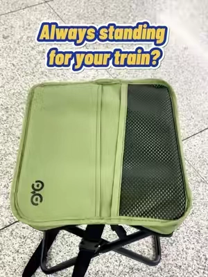 Can’t escape standing on busy platforms? #WeeklyDeals#TikTokshopbacktoschool #GiftGuide#walkingchair#traveltips YXY INS-2