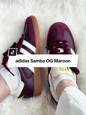 🤩 #flykicks #maroon #fashiontiktok #asmr #samba 