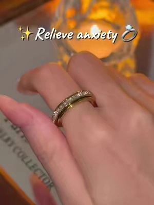 Regret Not Buying Earlier, Ease Nervousness #rings#anxietyrelief #giftforher #fyp #tiktokshopfinds 