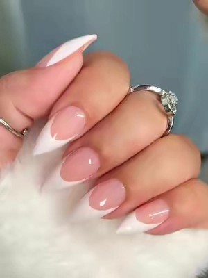 You look so beautiful when you make nails with your own hands⭐✨WL #fyp #pressonnails #stilettonails #nail #frenchnails 